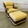 Hancock & Moore Chair & Ottoman