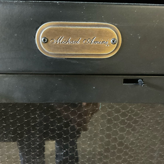 Michael Amini Fireplace