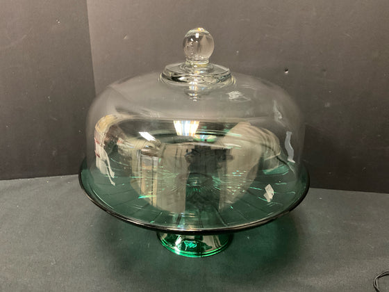 Anchor Hocking Cake Plate