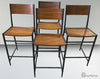 West Elm Bar Stool Set (4)