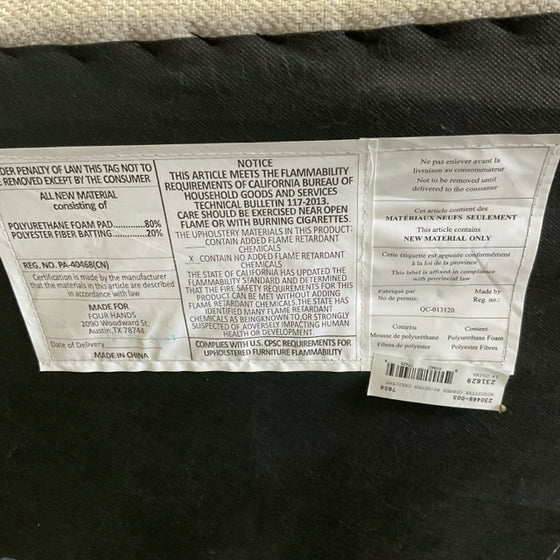 Four Hands Sectional