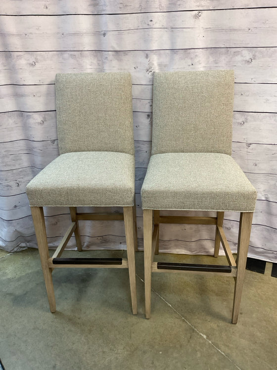 Crate & Barrel Bar Stool Set