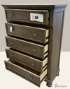 Home Elegance 5 Drawer Dresser
