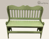 Vintage Green Bench