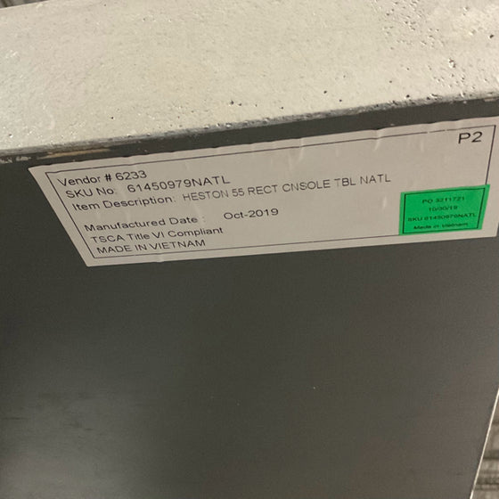 Restoration Hardware Console