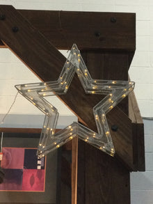  3 D Silver Star