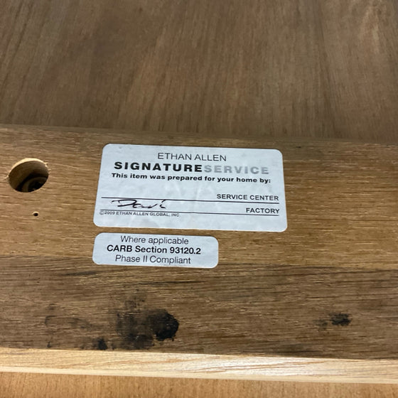 Ethan Allen Coffee Table