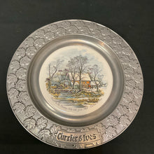  Currier & Ives Decorative Plate