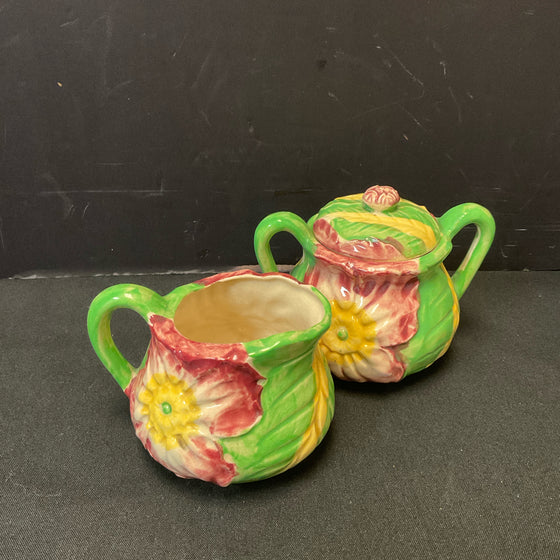 Vintage Sugar & Creamer Set