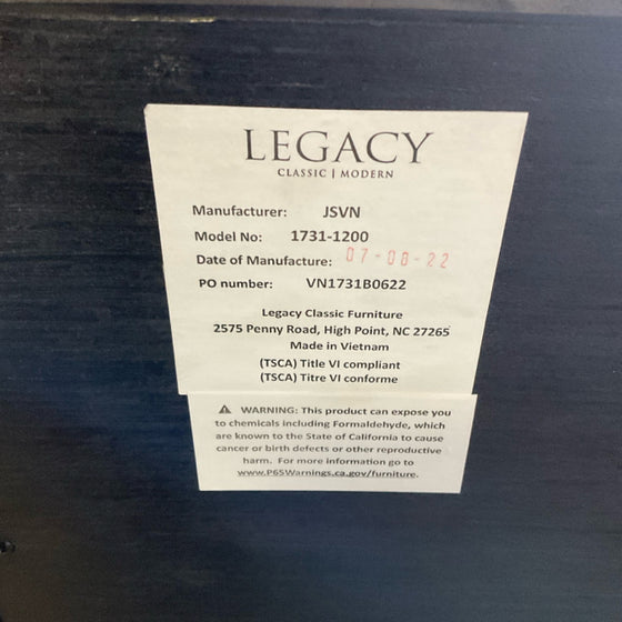 Legacy Classic Furniture Dresser