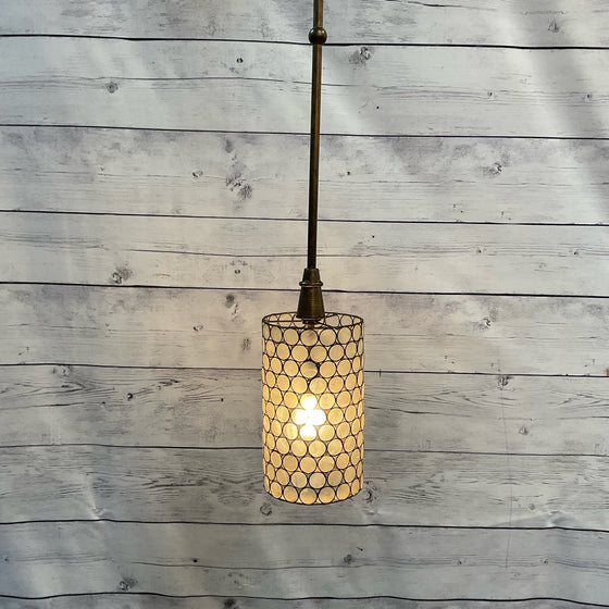 Pottery Barn Pendant Light